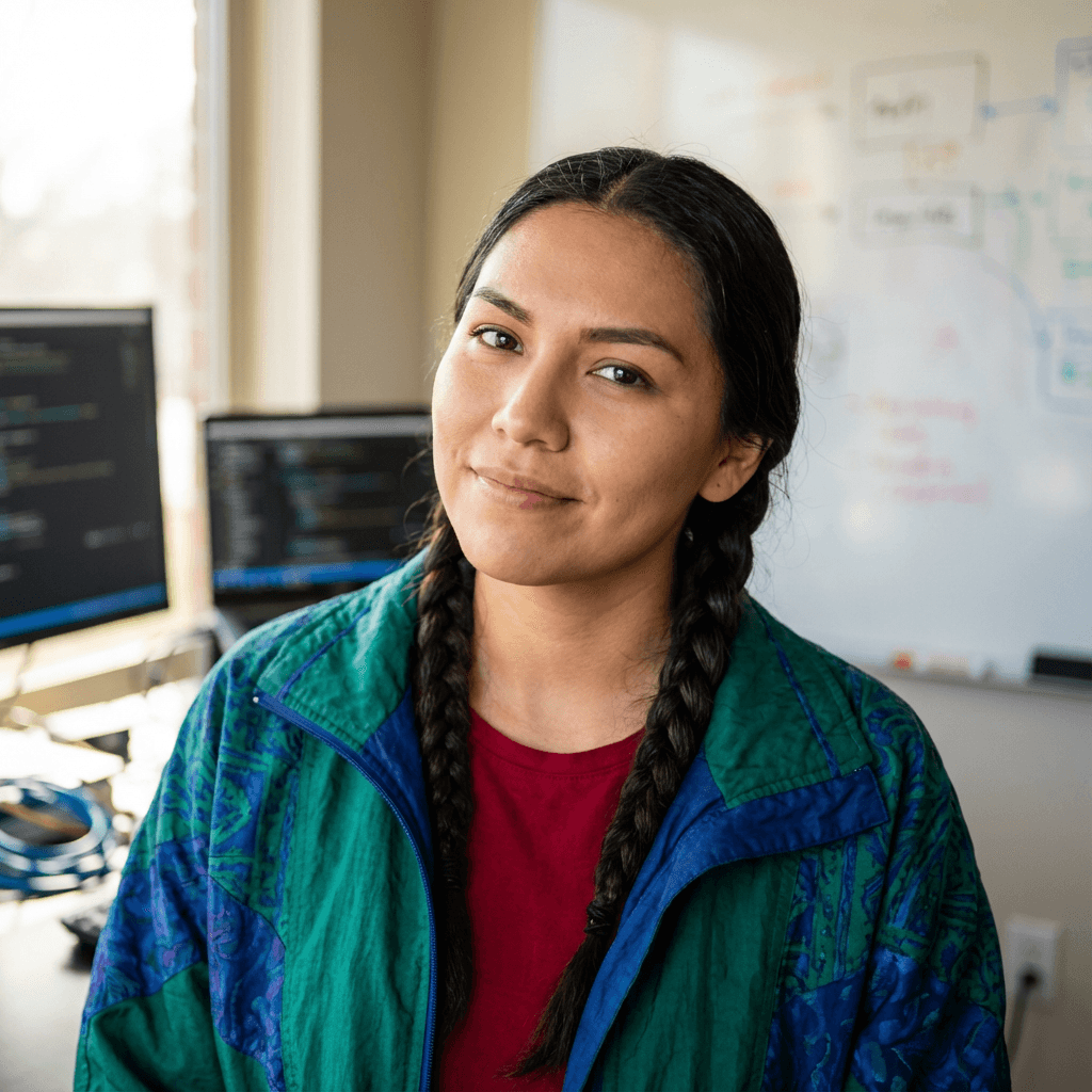 Jessica Martinez wearing Luna Solara Vale bracelet