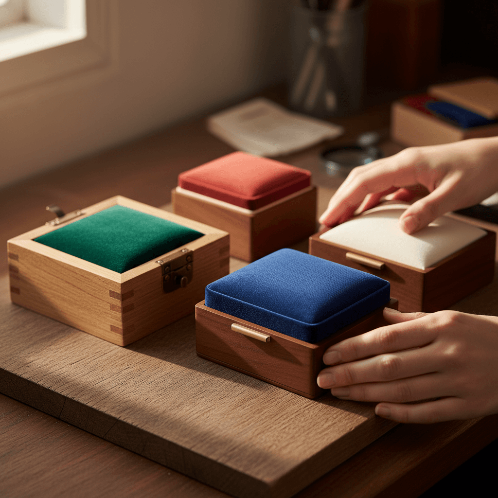 Jewelry packaging and shipping